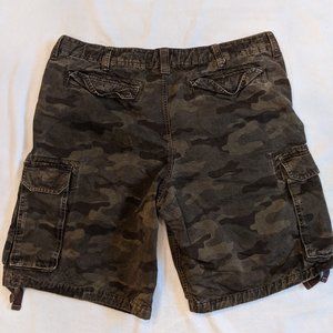 Men's Camo Cargo Shorts